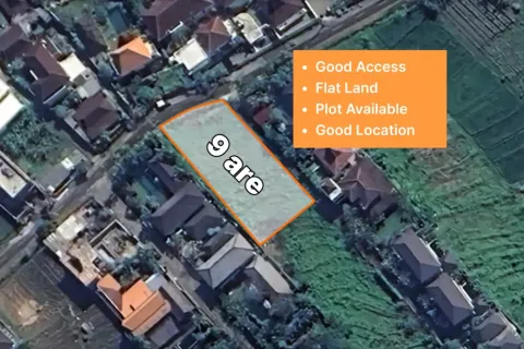 Tanah kavling di Tumbak Bayuh, Mengwi, Badung, Bali (11155)