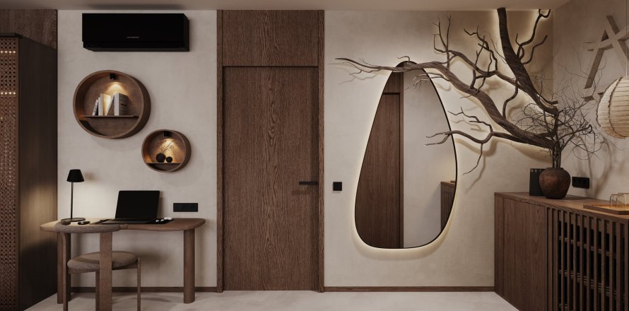 Studio Apartment in Aura Wellness Resort, Ubud, Gianyar, Bali (9826)