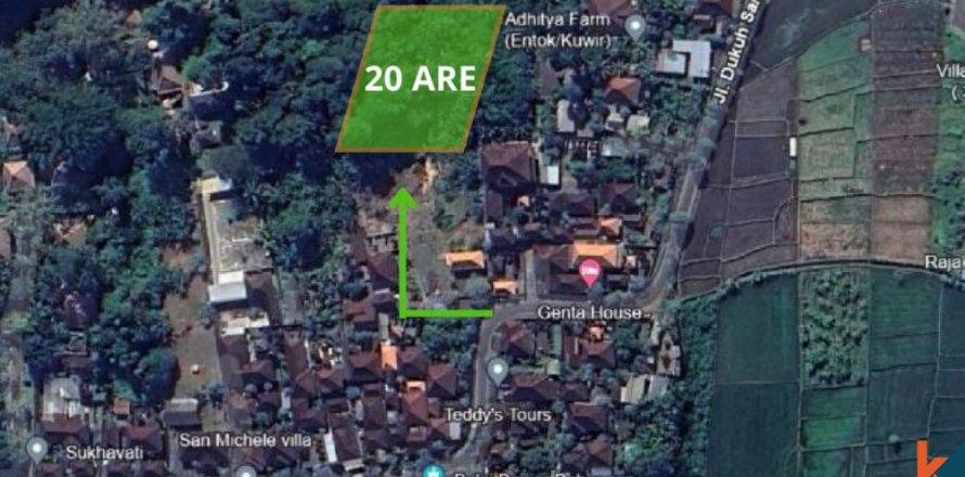 Land in Mengwi, Badung, Bali (11903)
