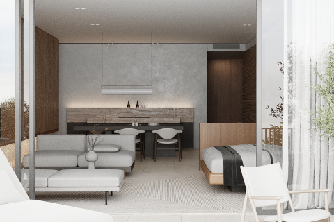 Studio Apartment in Tibubeneng, Badung, Bali (14298) 4