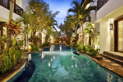 Vila 2 kamar tidur di Seminyak, Badung, Bali (11480)