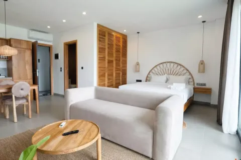 Vila 1 kamar tidur di Tibubeneng, Badung, Bali (13831)