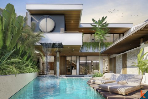 Vila 4 kamar tidur di Canggu, Badung, Bali (11605)