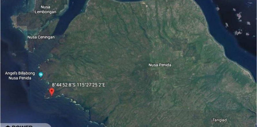 Tanah kavling 445.5m2 di Nusa Penida, Klungkung, Bali (13990)