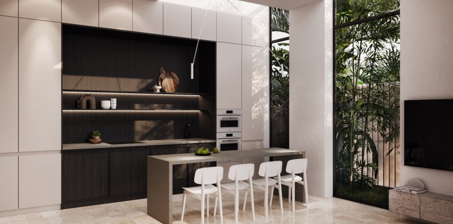 Пентхаус с 1 спальней в Parq Soho Surfside, Пекату, Бадунг, Бали (5520)