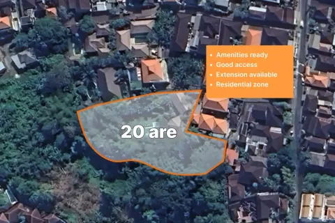 Земельный участок в Денпасар, Бали (11283)