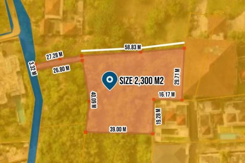 2300m2 Land in South Kuta, Badung, Bali (10140) 3