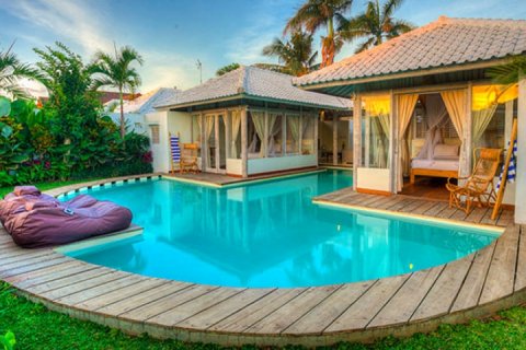 Vila 2 kamar tidur di Seminyak, Badung, Bali (2066)