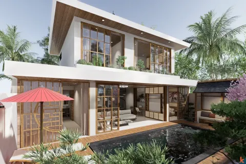 Vila 4 kamar tidur di Kerobokan, Badung, Bali (11421)