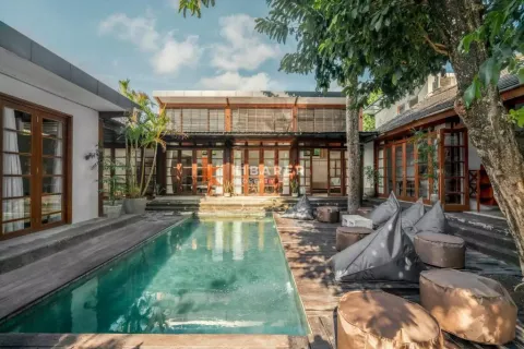 Vila 1 kamar tidur di Kerobokan, Badung, Bali (13177)
