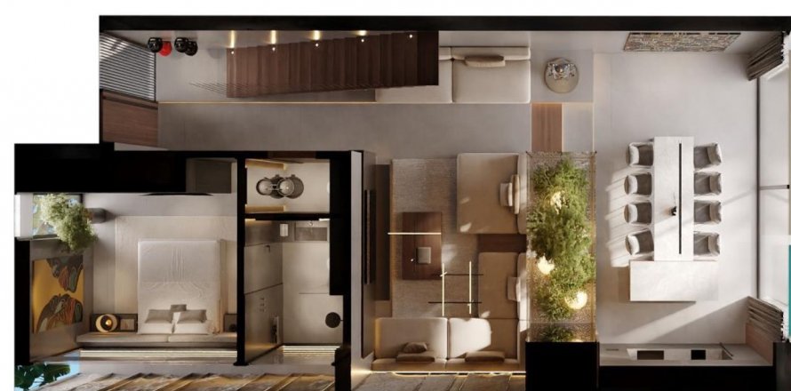 Вилла с 4 спальнями в AV COMPLEX 8, Кута, Бадунг, Бали (8211)