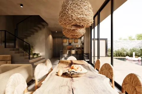 Vila 3 kamar tidur di Tibubeneng, Badung, Bali (10951)