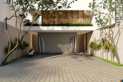 Vila 3 kamar tidur di Tibubeneng, Badung, Bali (11698)