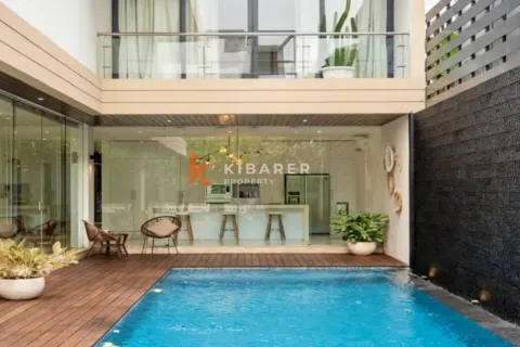Vila 4 kamar tidur di Tibubeneng, Badung, Bali (12546)