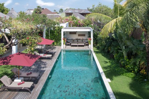 Vila 4 kamar tidur di Seminyak, Badung, Bali (1285)