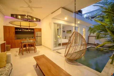 Vila 2 kamar tidur di Tibubeneng, Badung, Bali (13882) 26