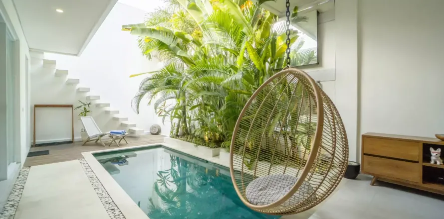 Vila 2 kamar tidur di Tibubeneng, Badung, Bali (13882)