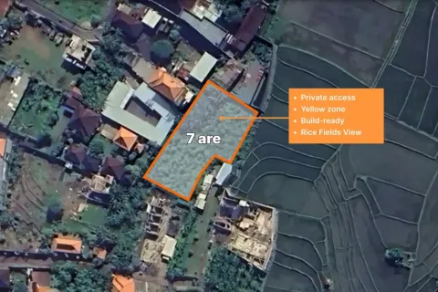 Tanah kavling di Buduk, Mengwi, Badung, Bali (11368)