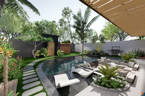 Vila 3 kamar tidur di Canggu, Badung, Bali (14143) 4
