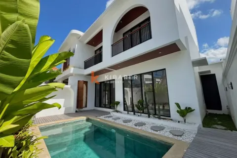 Vila 2 kamar tidur di Tibubeneng, Badung, Bali (13957)