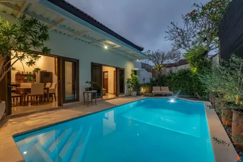 Vila 2 kamar tidur di Kerobokan, Badung, Bali (11347)