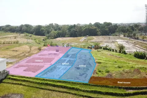 Tanah kavling di Tumbak Bayuh, Mengwi, Badung, Bali (11404)