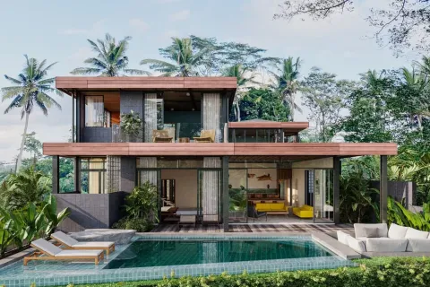 Vila 2 kamar tidur di Ubud, Gianyar, Bali (11403)