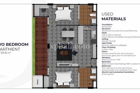 1 bedroom Apartment in Tampaksiring, Gianyar, Bali (5913) 11