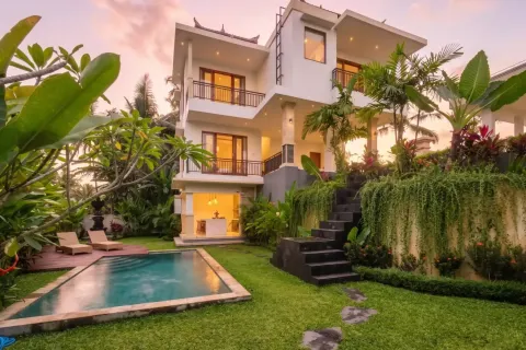 Vila 3 kamar tidur di Ubud, Gianyar, Bali (10849)