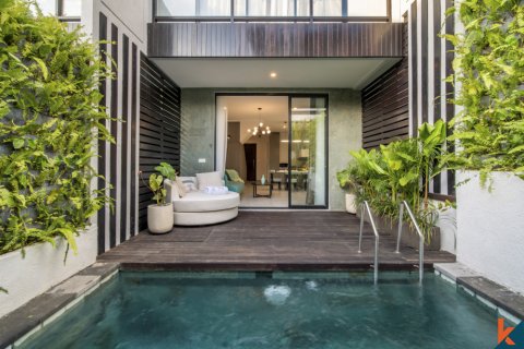 Vila 2 kamar tidur di Tibubeneng, Badung, Bali (11740)