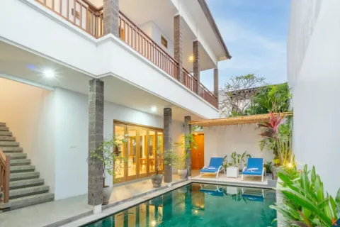 Vila 3 kamar tidur di Pererenan, Mengwi, Badung, Bali (11178)