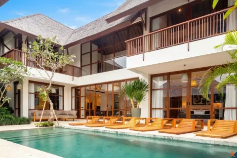 Vila 6 kamar tidur di Cemagi, Mengwi, Badung, Bali (10974)