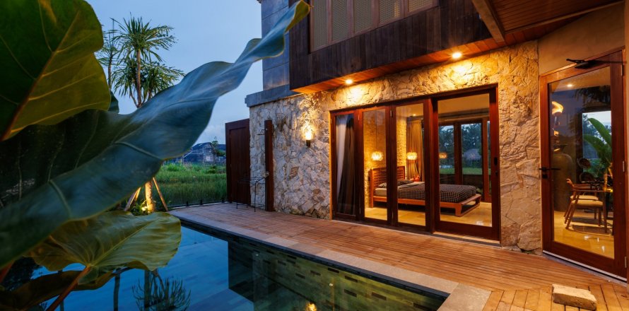 Vila 4 kamar tidur di Denpasar, Bali (8897)