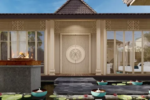 Vila 3 kamar tidur di Tibubeneng, Badung, Bali (11126)