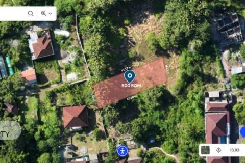 Tanah kavling 600m2 di Kuta Selatan, Badung, Bali (15842)