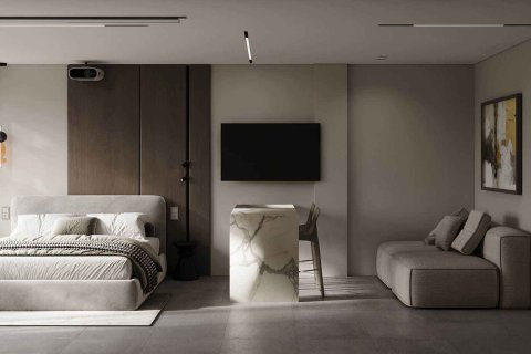 Квартира с 1 спальней в Abba Melasti Residence, Бадунг, Бали (10151)