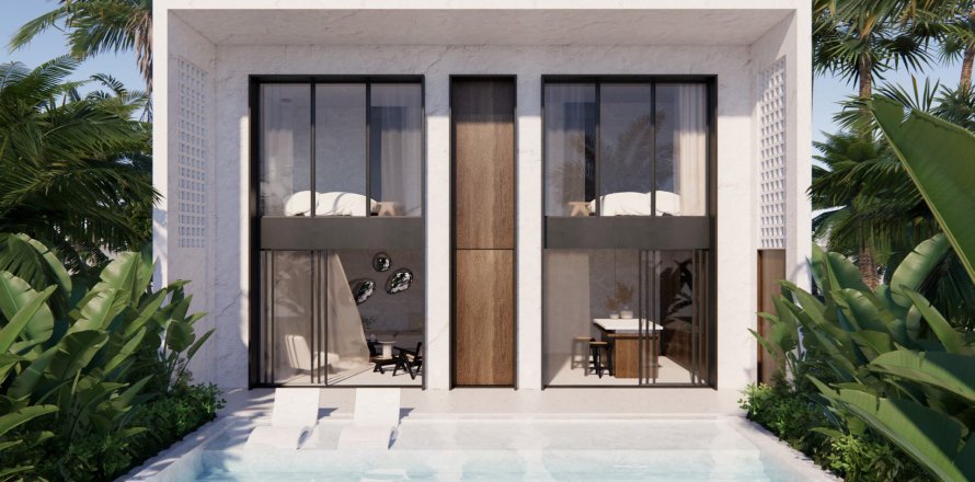 Вилла с 3 спальнями в Parq Soho Surfside, Пекату, Бадунг, Бали (5128)
