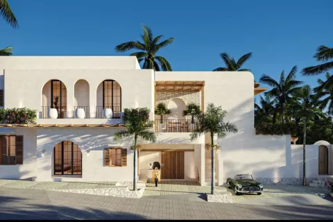Vila 4 kamar tidur di Pererenan, Mengwi, Badung, Bali (11427)