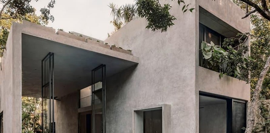 ЖК CONCRETE CUBE VILLA в Гианьяр, Бали (10559)