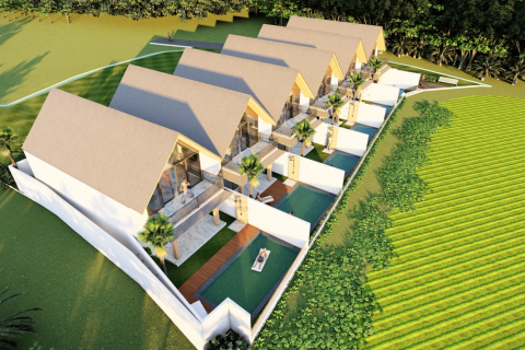 Vila 2 kamar tidur di Canggu, Badung, Bali (14594)