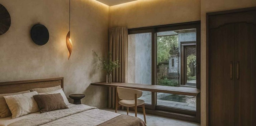 Vila 3 kamar tidur di SILAWANA COMPLEX, Ubud, Gianyar, Bali (9833)