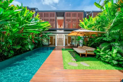 Vila 4 kamar tidur di Canggu, Badung, Bali (11010)