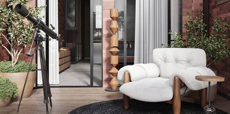 Квартира с 1 спальней в ZEN ESTATE, Унгасан, Бадунг, Бали (5482)