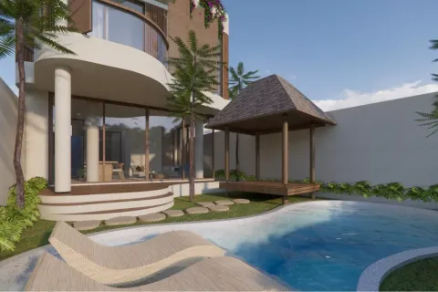 Vila 4 kamar tidur di Canggu, Badung, Bali (10773)