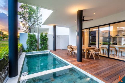 Vila 3 kamar tidur di Tibubeneng, Badung, Bali (11877)