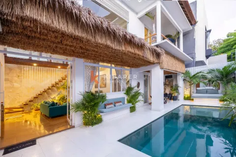 Vila 2 kamar tidur di Tibubeneng, Badung, Bali (12661)