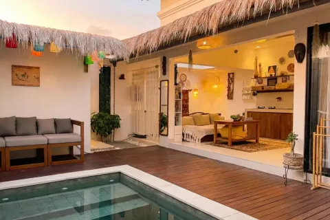 Vila 2 kamar tidur di Seminyak, Badung, Bali (11057)