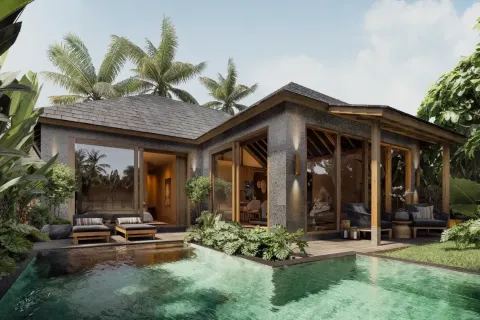 Vila 1 kamar tidur di Ubud, Gianyar, Bali (10779)