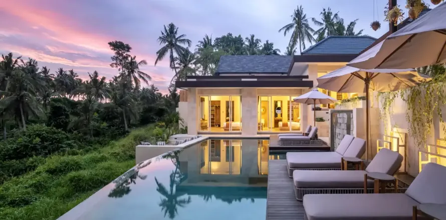 Vila 5 kamar tidur di Ubud, Gianyar, Bali (14685)