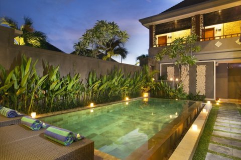 Vila 6 kamar tidur di Seminyak, Badung, Bali (1645)